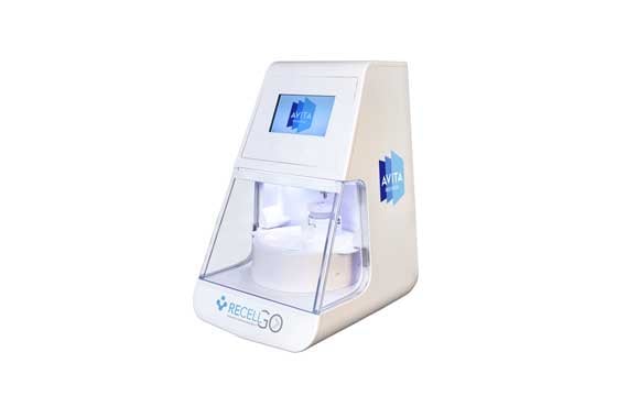 The RECELL GO™ System streamlines preparation of RECELL Spray-On Skin™ Cells